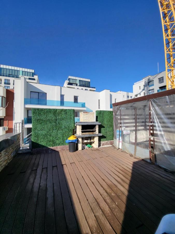 Large Luxury Apartment - Penthouse - Terrace Бухарест Екстер'єр фото